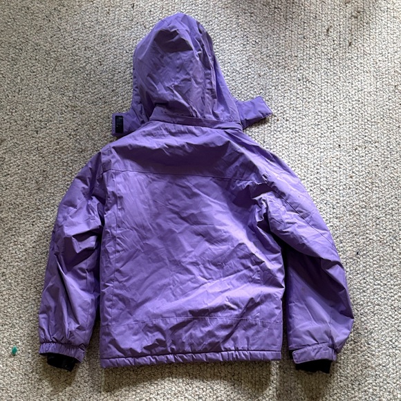 Amazon Kids Purple Puffer Jacket - Picture 3 of 5